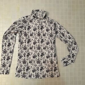 Recollections Black and White Floral Fabric